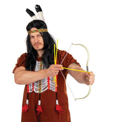 Arc Avec Flèches / Arc d'indien Avec 3 Flèches / La maison Du Déguisement