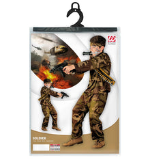 Déguisement Militaire Camouflage Enfant / Costume Soldat Militaire Enfant / La Maison Du Déguisement