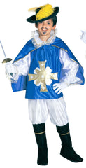 Déguisement Mousquetaire Bleu Enfant / Costume Mousquetaire Bleu Enfant / La Maison Du Déguisement