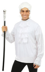 Canne Royale Pommeau Argent / Canne Dandy Avec Pommeau Argent / La Maison Du Déguisement