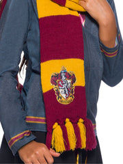 Echarpe Harry Potter Gryffindor Luxe / Echarpe Luxe Gryffondor / La Maison Du Déguisement