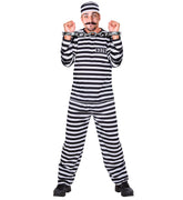 Location Déguisement de Prisonnier Bagnard Adulte / Location Costume Prisonnier Homme / La Maison Du Déguisement