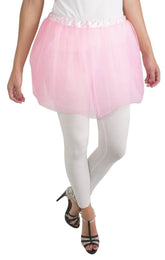 Tutu Rose Pâle En Tulle / Tutu Résille Rose Clair / La Maison Du Déguisement