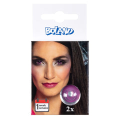 Lentilles Fantaisie journalière Violet / Paire lentilles de semaine Violet Gothique / La Maison Du Déguisement