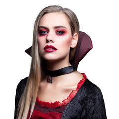 Lentilles fantaisie journalière Blanc Glacé / Paire lentilles de semaine Vampire / La Maison Du Déguisement