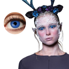 Lentilles fantaisie Bleu / Paire lentilles de semaine Frozen Elf / La Maison Du Déguisement