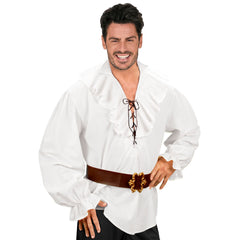 Déguisement Chemise Pirate Blanc Homme / Costume Chemise Renaissance Blanc Homme / Chemise Pirate Corsaire / La maison Du déguisement