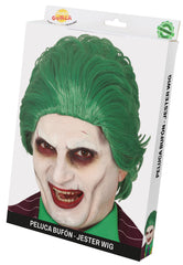 Perruque Bouffon Terreur Vert / Perruque Joker Verte / la Maison Du Déguisement