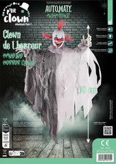 Clown Horreur animé à suspendre / Clown Horreur Décoration Halloween / La Maison Du Déguisement