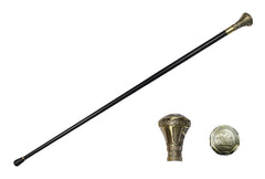 Canne Luxe Bronze / Canne Luxe Baroque En Métal Bronze / Canne Luxe Steampunk / La Maison Du Déguisement