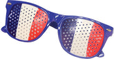 Lunettes France, Bleu Blanc Rouge / Lunettes Tricolore / La Maison Du Déguisement