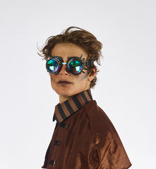 Lunettes Steampunk Kaléidoscope métallique / Loup Steampunk Kaléidoscope / La Maison Du Déguisement