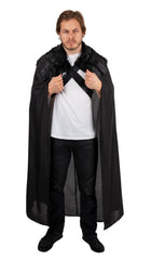 Déguisement Cape Médiéval Noir / Costume Cape médiéval / Cape chevalier médiéval Noir / La Maison Du Déguisement