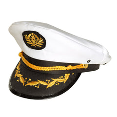 Casquette Capitaine Marine / Casquette Marin Élégante / La Maison du Déguisement