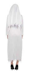 Déguisement Nonne Blanche Sanglante / Costume Bonne soeur Fantôme Zombie / La Maison Du Déguisement