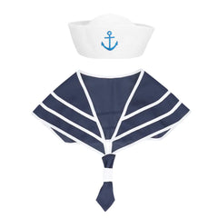 Set de Marin / Kit de Marin / Set Col marin bleu / La Maison du Déguisement