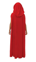 Cape Velours Avec Capuche Rouge / La maison Du Déguisement