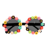 Lunettes Fleurs party Celeste / Lunettes Hippie Celeste fleurs / La Maison Du Déguisement