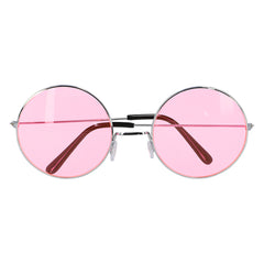 Lunettes party Hippie GM Rose / Lunettes Lennon GM Rose / Lunettes Hippie GM Rose / La Maison Du Déguisement