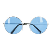 Lunettes party Hippie GM Bleu / Lunettes Lennon GM Bleu / Lunettes Hippie GM Bleu / La Maison Du Déguisement