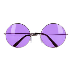 Lunettes party Hippie GM Violet / Lunettes Lennon GM Violet / Lunettes Hippie GM Violet / La Maison Du Déguisement