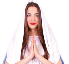 Déguisement De Marie Sainte Vierge Adulte / Costume Sainte Vierge Marie Femme / La Maison Du Déguisement