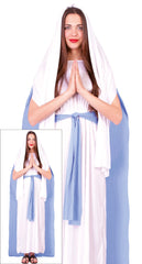 Déguisement De Marie Sainte Vierge Adulte / Costume Sainte Vierge Marie Femme / La Maison Du Déguisement