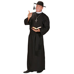 Déguisement Curé Prêtre Camillo Luxe / Costume Prêtre Luxe Adulte / La Maison Du Déguisement