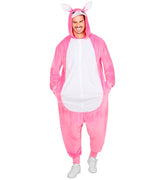 Déguisement Pyjama Kigurumi Lapin Rose Adulte / Costume Combinaison en Peluche Palin / La Maison Du Déguisement