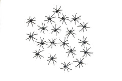 Araignées En Plastique Lot de 20 / 20 araignées PM / La Maison Du Déguisement