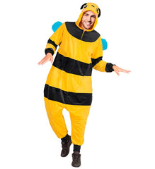 Location Déguisement Pyjama Kigurumi Abeille Adulte / Location Costume Combinaison en Peluche Abeille / La Maison Du Déguisement