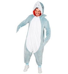 Déguisement Pyjama Kigurumi Requin Adulte / Costume Combinaison en Peluche Requin Poisson Homme / Costume Requin Femme / La Maison Du Déguisement