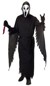 Déguisement Screaming Ghost Adulte / Costume Scream Ghost Face Homme / La Maison Du Déguisement