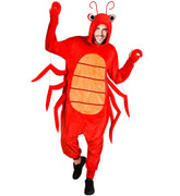 Déguisement Pyjama Kigurumi Homard Adulte / Costume Combinaison en Peluche Crabe Poisson Homme / Costume Lobster Femme / La Maison Du Déguisement