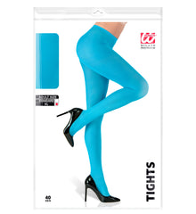 Collant Opaque Bleu / Collant Bleu / La Maison du Déguisement