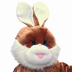 Location Déguisement Mascotte Lapin Marron en peluche / Location Costume Mascotte Peluche Lapin Marron / La Maison Du Déguisement