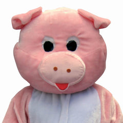 Location Déguisement Mascotte Cochon en peluche / Location Costume Mascotte Peluche Cochon / La Maison Du Déguisement