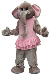 Location Déguisement Mascotte Eléphant en peluche / Location Costume Mascotte Peluche Eléphant / La Maison Du Déguisement