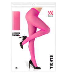 Collant Opaque Rose / Collant Rose / La Maison du Déguisement