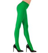 Collant Opaque Vert / Collant vert / La Maison du Deguisement