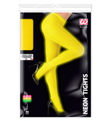 Collant Opaque Jaune / Collant Jaune / La Maison du Deguisement