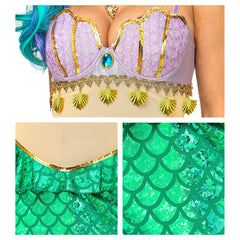 Déguisement de Sirène Adulte / Costume Sirène Luxe / Costume Mermaid Femme / La Maison Du Déguisement