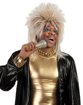 Perruque Rock Star Blond / Perruque Popstar Blonde / Perruque Disco Blonde / La Maison Du Déguisement