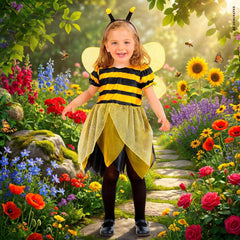 Déguisement Abeille Fille Enfant / Costume Abeille Fille Enfant / La Maison Du Déguisement