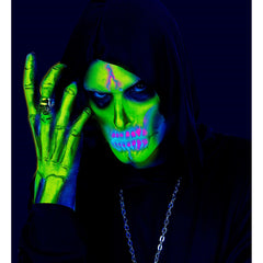 Set de 5 Crayons Gras à Maquillage Fluo / 5 crayons Maquillage néon fluo / La maison Du Déguisement