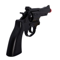 Pistolet De Police / Revolver Noir / Pistolet Revolver Western / La Maison Du Déguisement