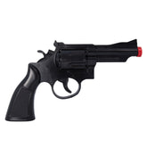 Pistolet De Police / Revolver Noir / Pistolet Revolver Western / La Maison Du Déguisement