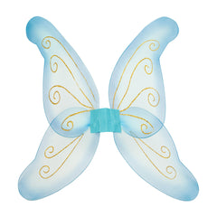 Ailes de fée Bleu GM / Ailes de Papillon Bleu GM / Ailes Samantha Bleu / La Maison Du Déguisement