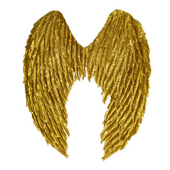 Ailes d'Ange Or / Ailes en plumes Doré / La Maison du Déguisement
