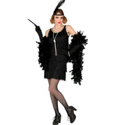 Location Déguisement Charleston Noir BM Adulte / Location Costume Robe Gatsby Femme / La Maison Du Déguisement